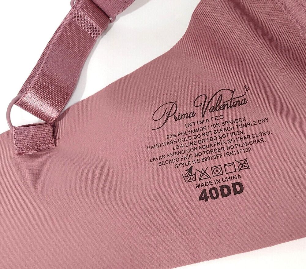 NWT Prima Valentina Underwire T-Shirt Bra 40DD Mauve ($40) - Picture 6 of 8